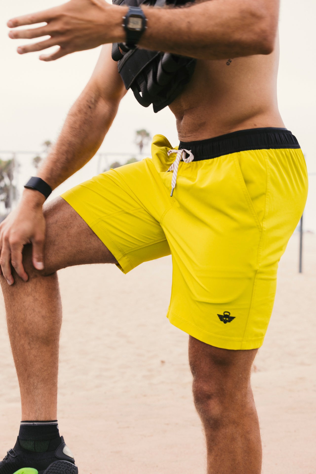 LIFT 2 IN 1 STRETCH WORKOUT SHORT CITRONELLE