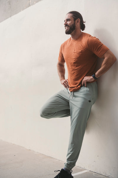 PIMA LIFT TEE SIENNA