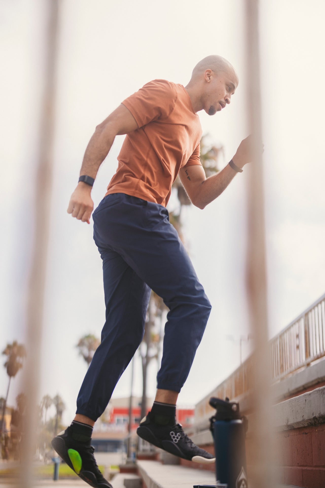 TIMBA LINED WORKOUT JOGGER LILY PAD